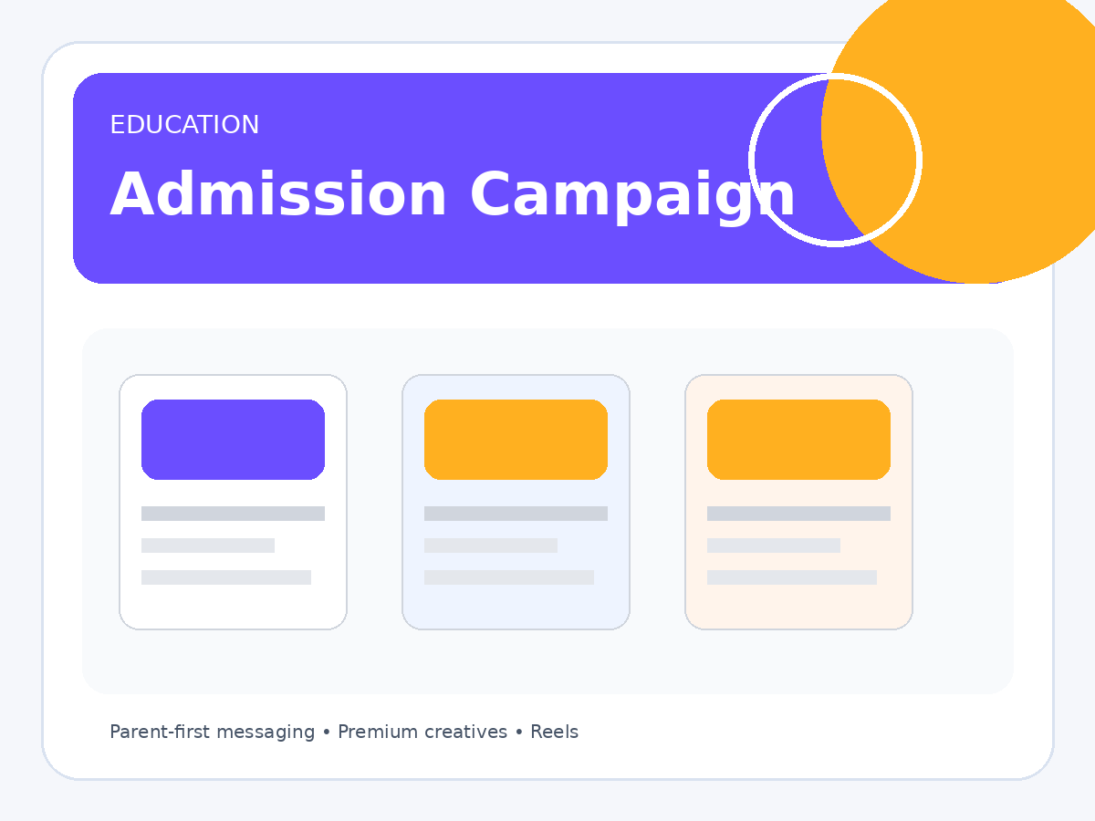 Alpha Public School Admission Campaign